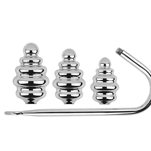 Anal Hook Ribbed Set GreatBenefit 8826 Screw-in 0811